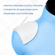 Shoulder Pads Set-In with Hook and Loop Fastening (2pcs)